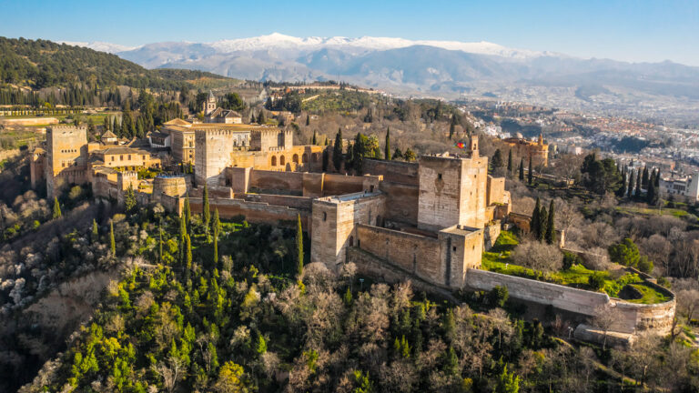 Helicopter to Granada and Alhambra