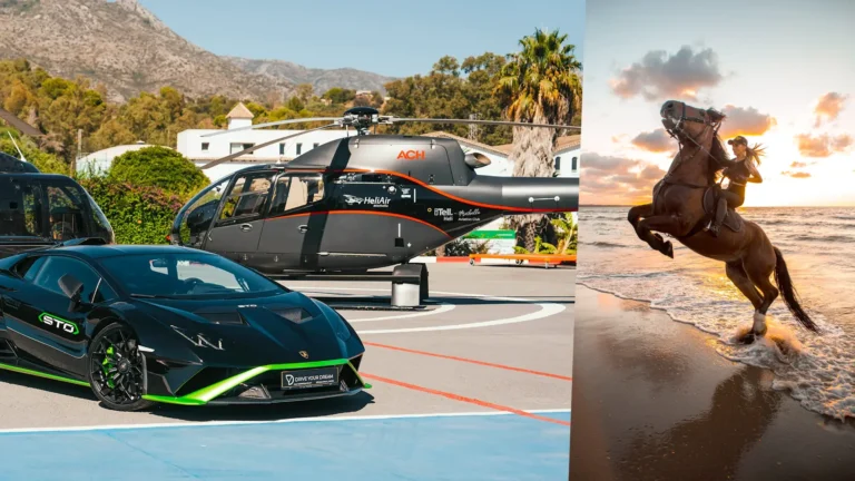Heliair Marbella - Fly & Drive - Horseback riding Tarifa